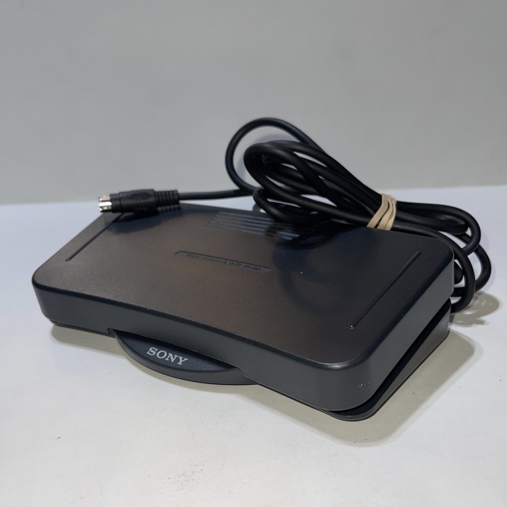 Sony Foot Control Unit FS-80 for Dictation Transcriber Machine UNTESTED!