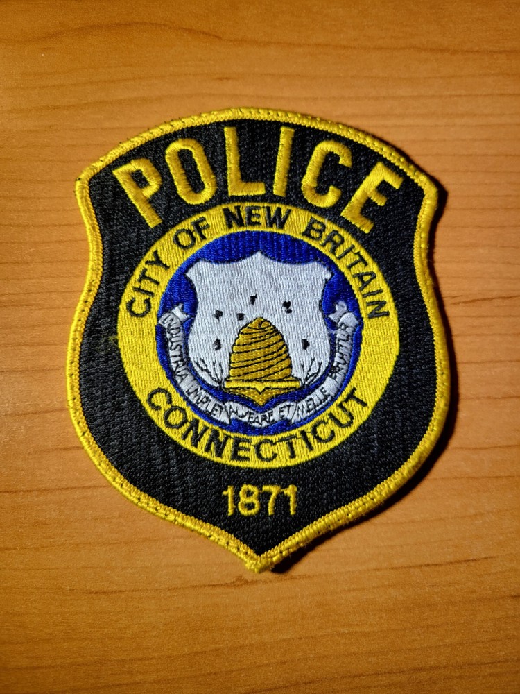 New Britain CT Police Shoulder Patch