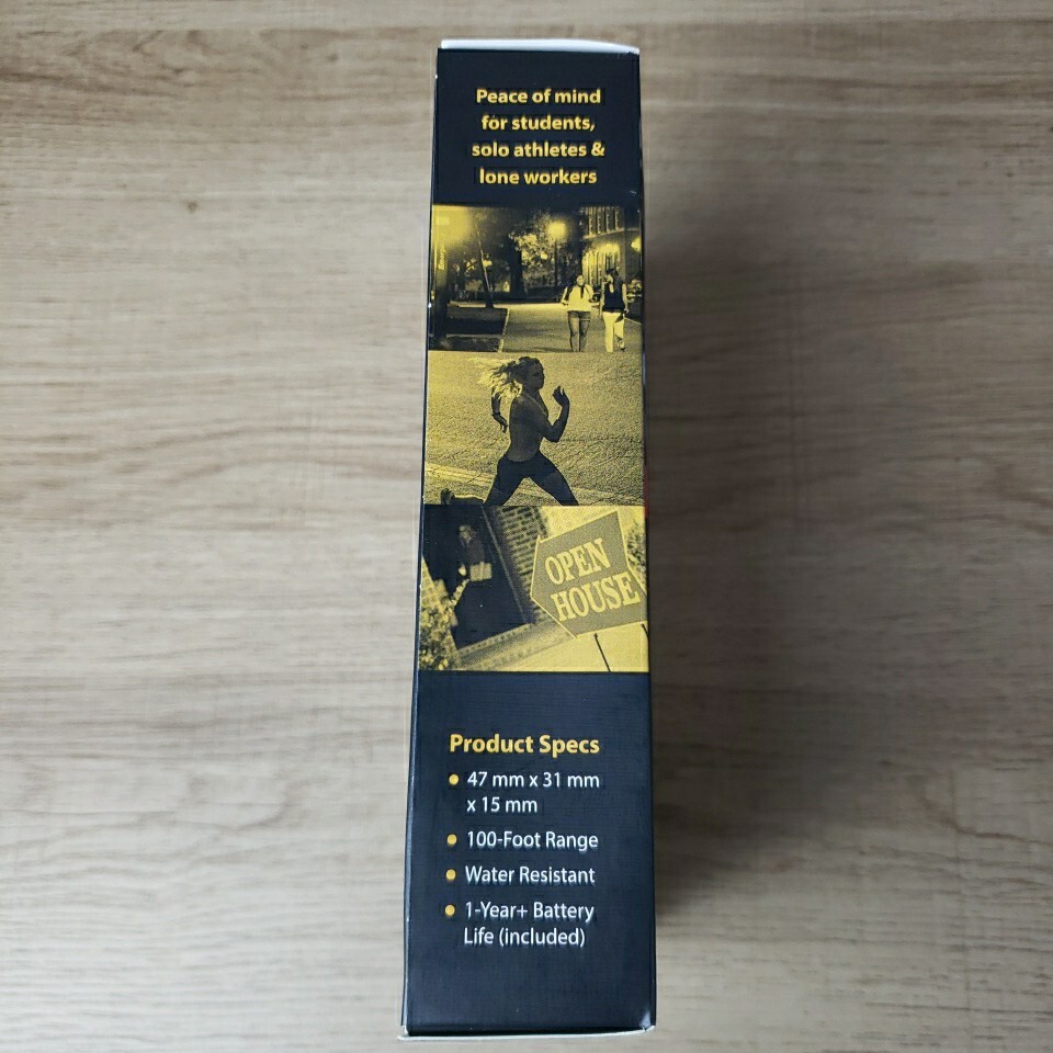 REACT SIDEKICK Personal Safety Alarm Self Defense Security Keychain