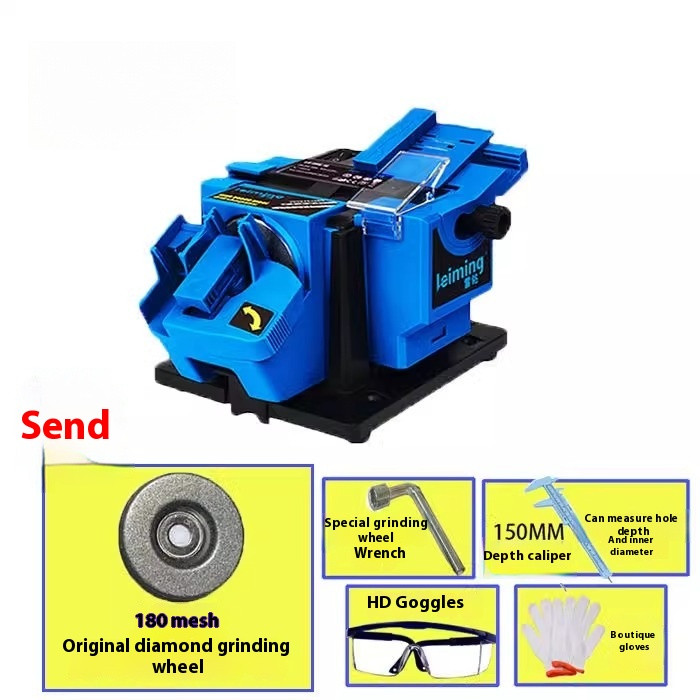 Drill Bit Sharpener Multifunction Scissor Knife Sharpening Machine 3-13mm Drill