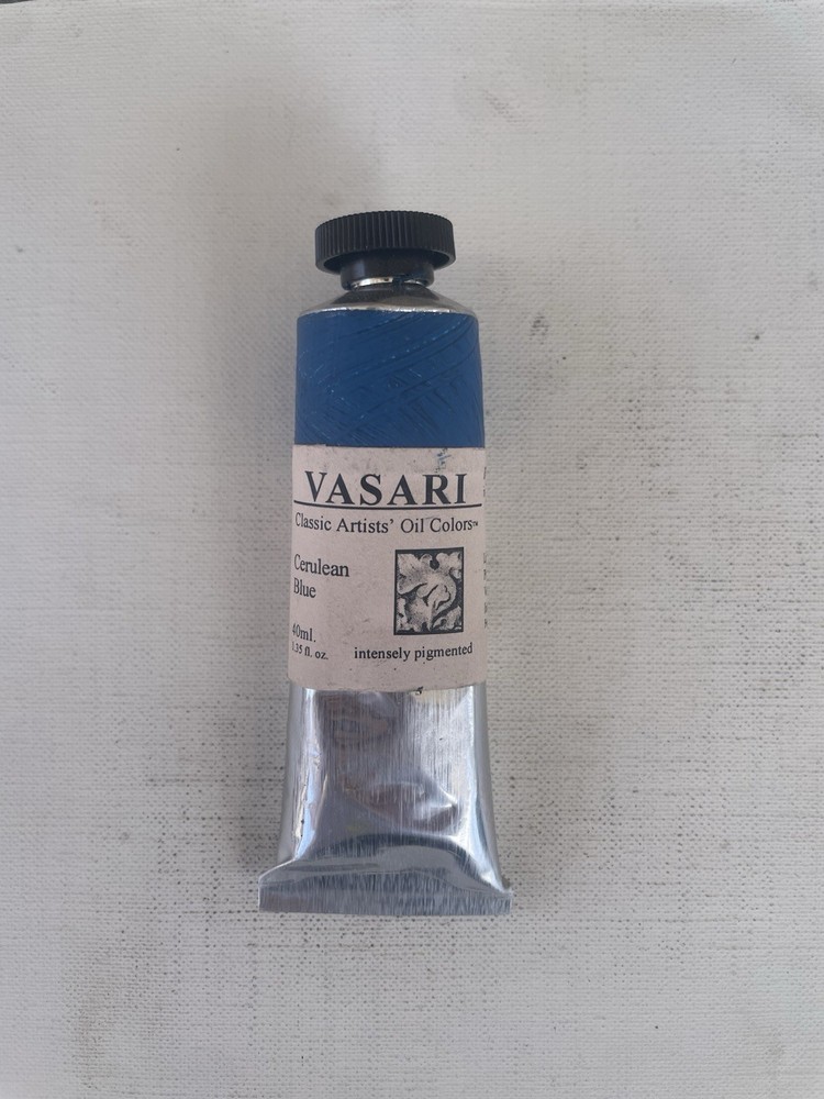 Vasari Cerulean Blue Oil Paint