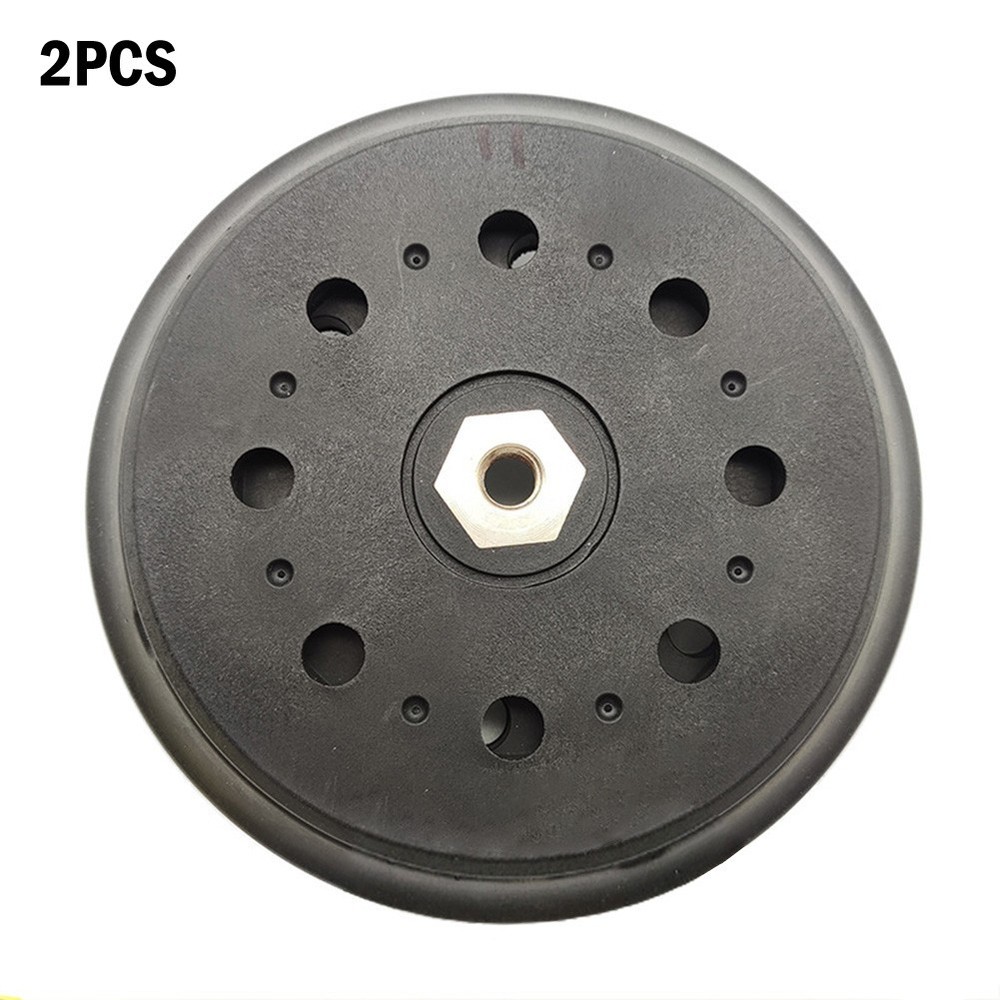 Backing Pad 6 Inch 2pcs High-density PU Polishing Disc Sander Disk Discs
