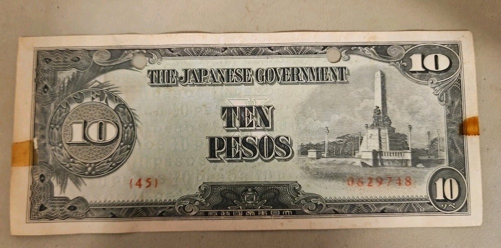 Philippines 10 Pesos Note