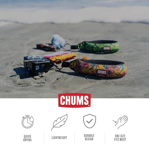 SportFloat Floating Wrist Strap – Waterproof Flotation Strap Keychain – Leaves