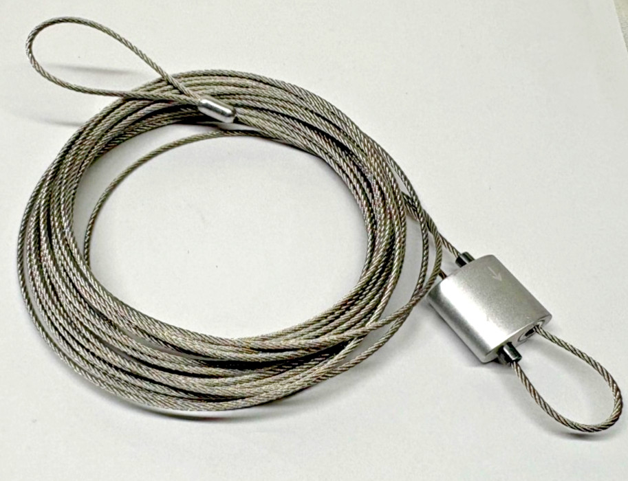 20ft 1/8'' Safety Cable for Speaker Syatems
