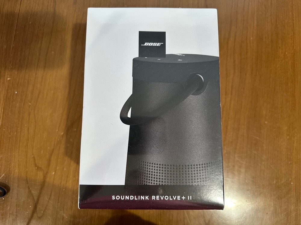 NEW SEALED Bose Soundlink Revolve+ Plus II Portable Bluetooth Speaker, Black