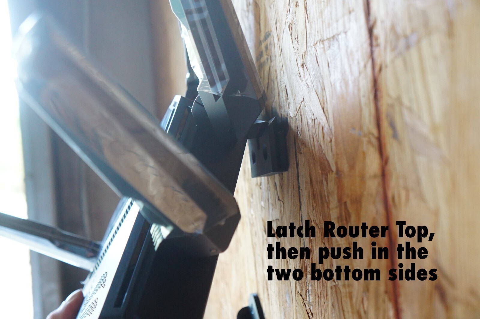 Ceiling Mount Wall Holder Bracket for Asus GT-BE98 PRO RT-BE96U RAPTURE Push-Fit