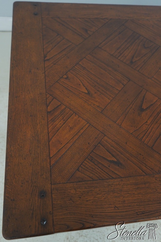 L72587: JONATHAN CHARLES Large Chestnut Banquet Dining Table