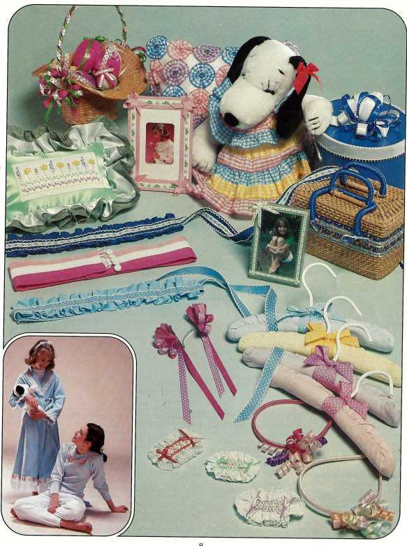 RIBBON EMBROIDERY Clothing PATTERNS Babies and BOWS Projects
