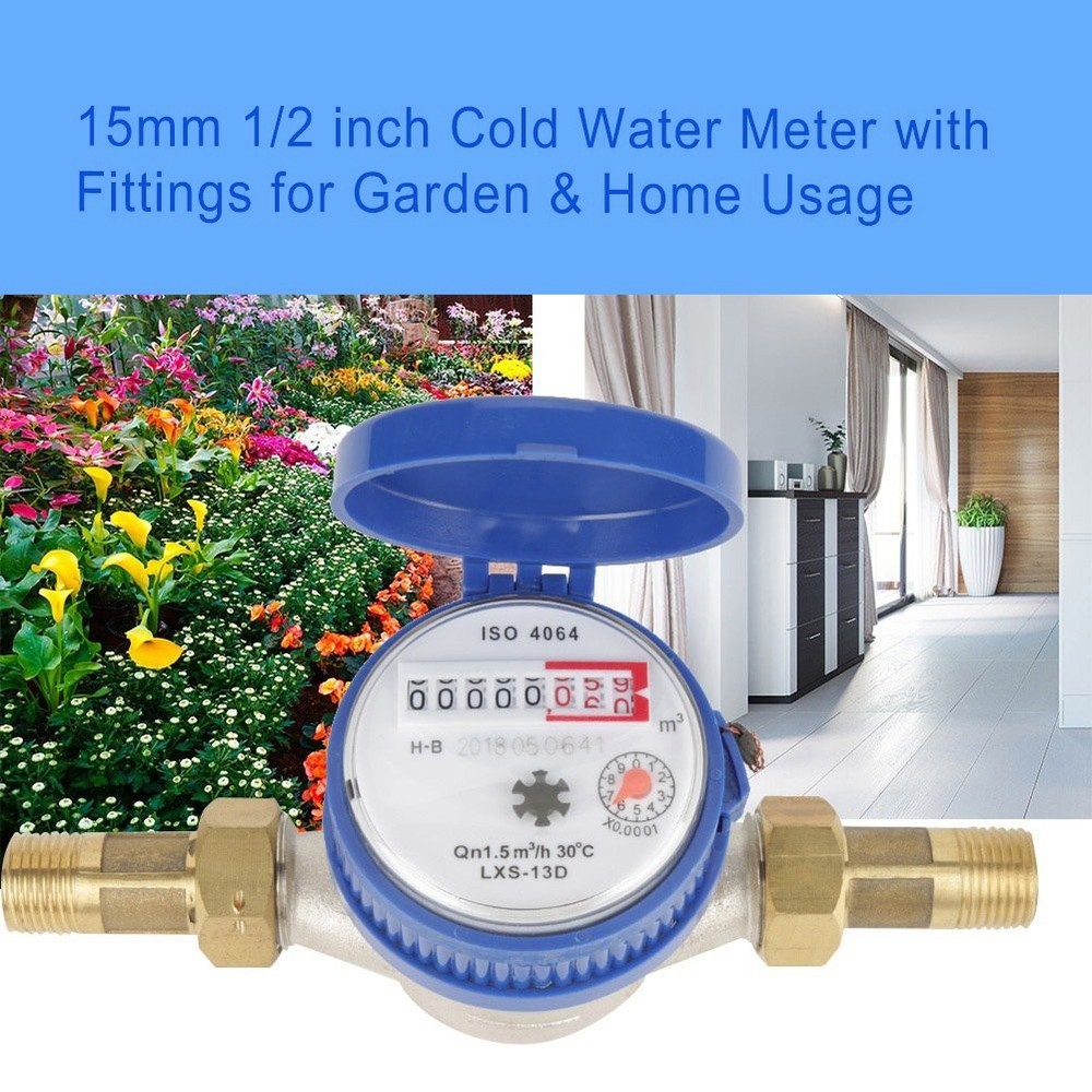 Smart digital water meter household mechanical rotor pointer cold water meter