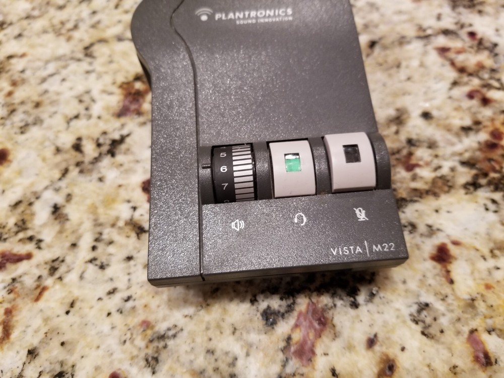 Plantronics Vista M22 Universal Audio Processor Headset Amplifier