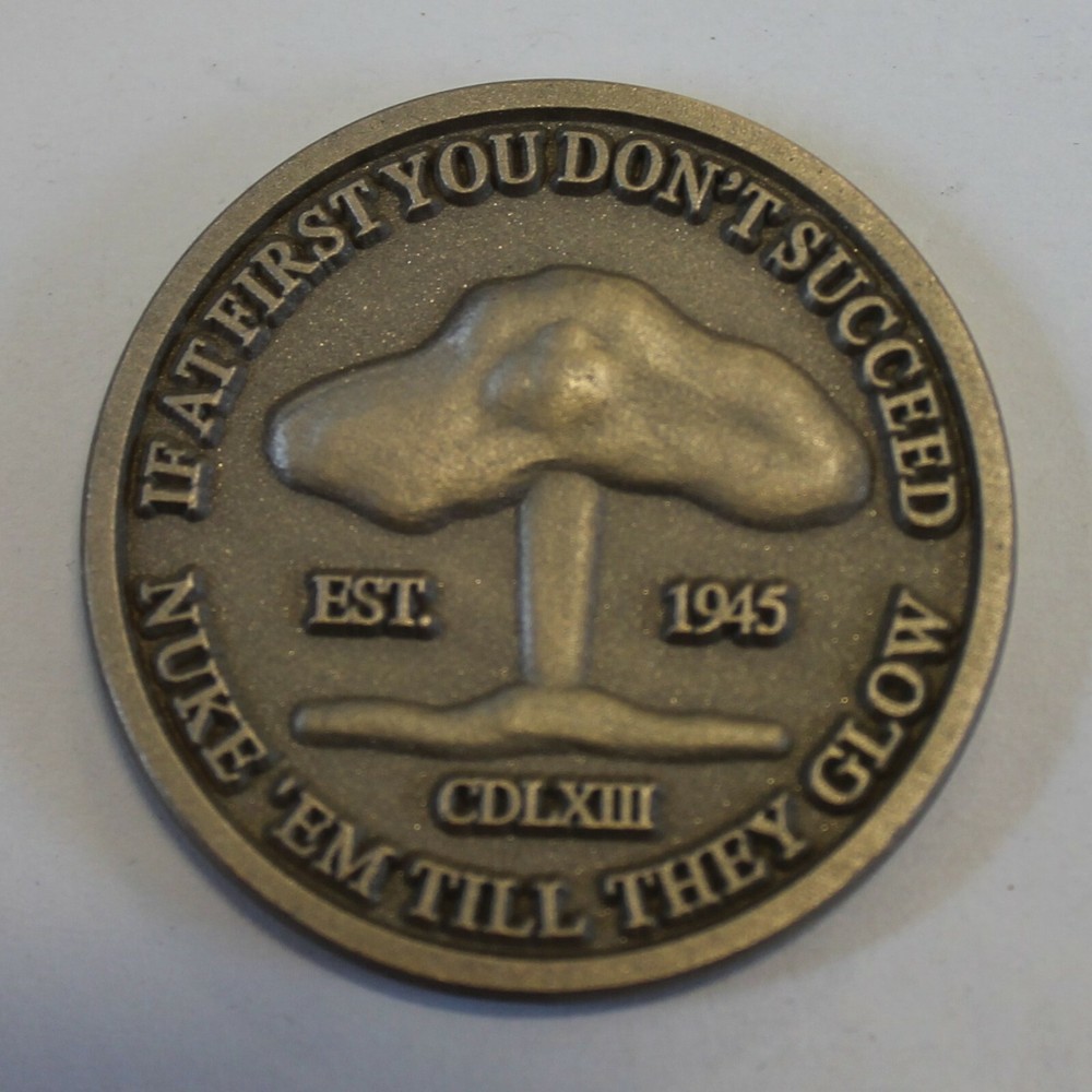 Nuclear Weapons Specialist AFSC 2W2 Air Force Challenge Coin  Br_Bng