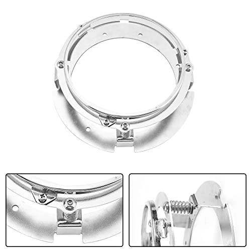 5.75 inch Round Headlight Ring Mounting Bracket Compatible with H_Arley