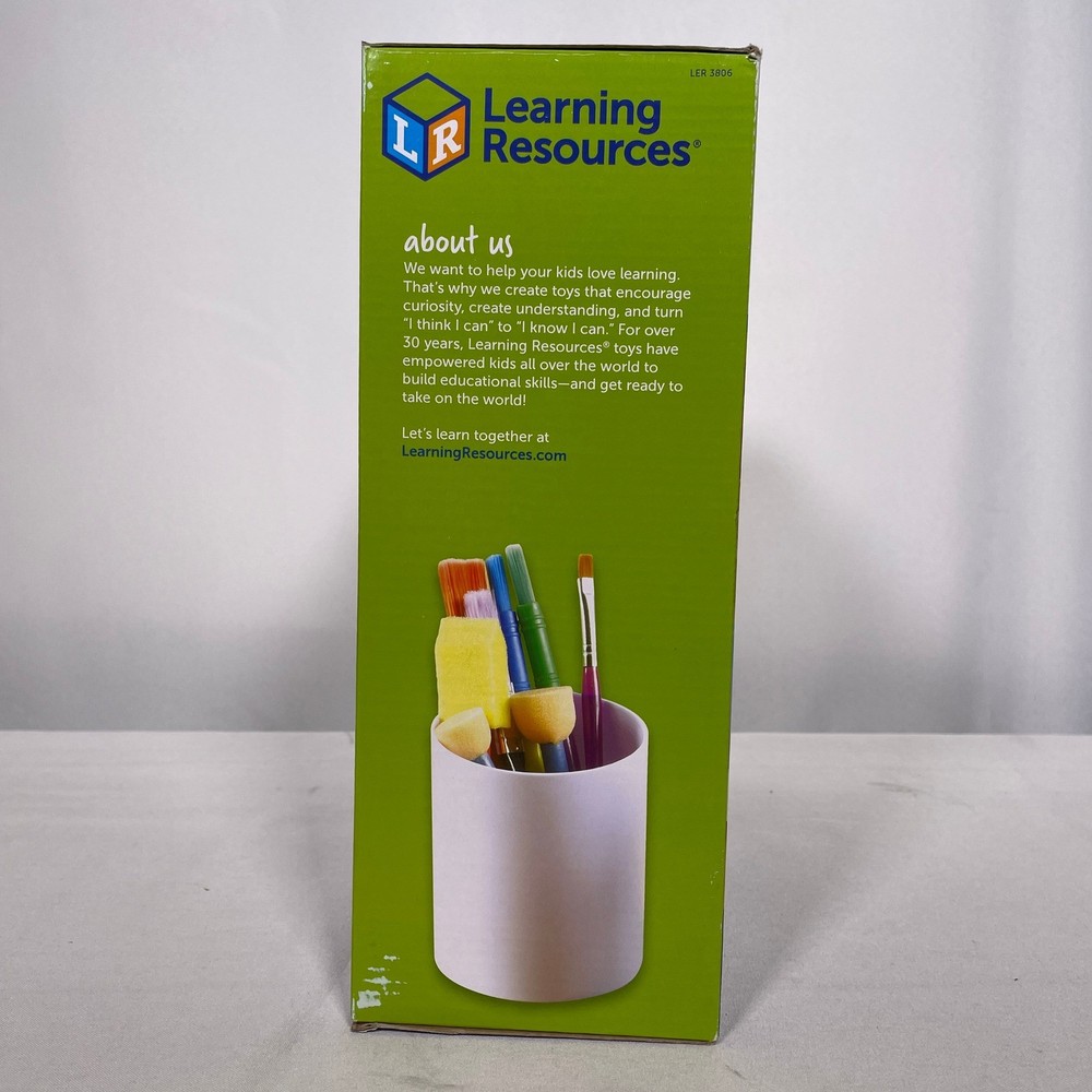 Learning Resources Create a Space Storage Center 10 Piece Organizer Turntable