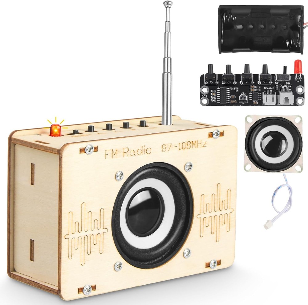 FM Radio Kit STEM Project for Kids