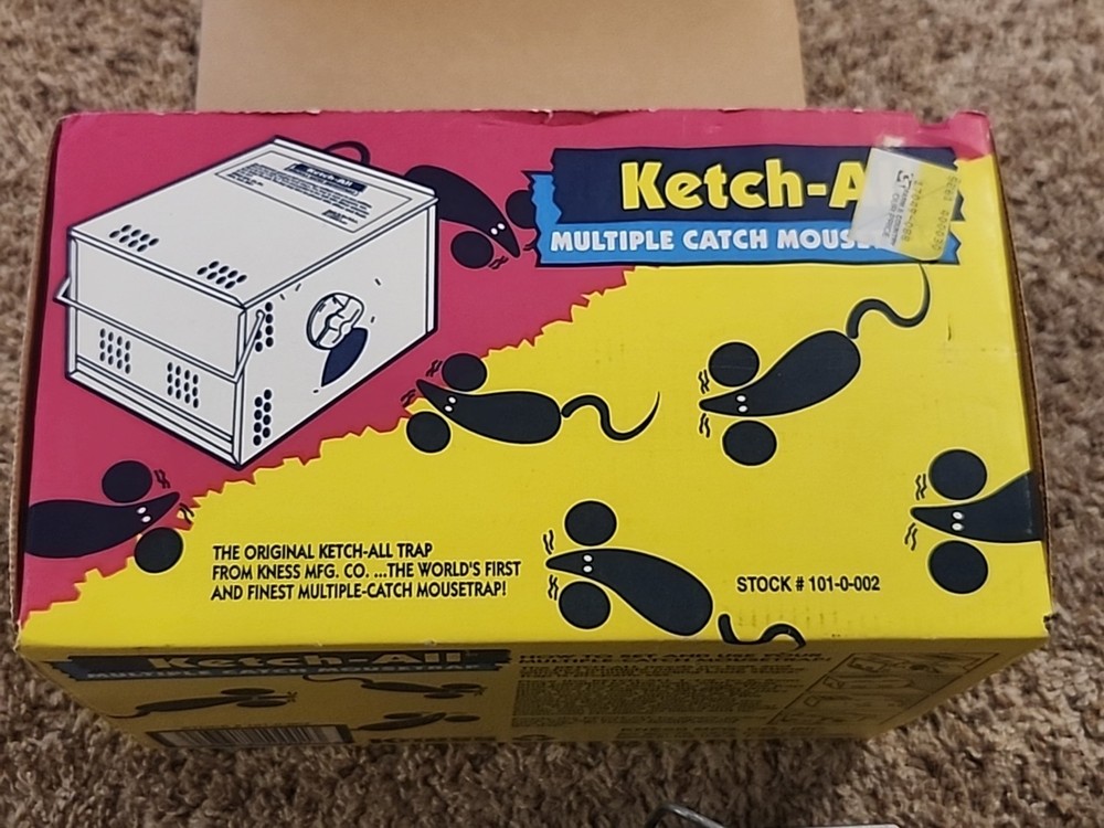 Ketch-All 101-0-023 Multiple Catch Reuseable Mouse Trap