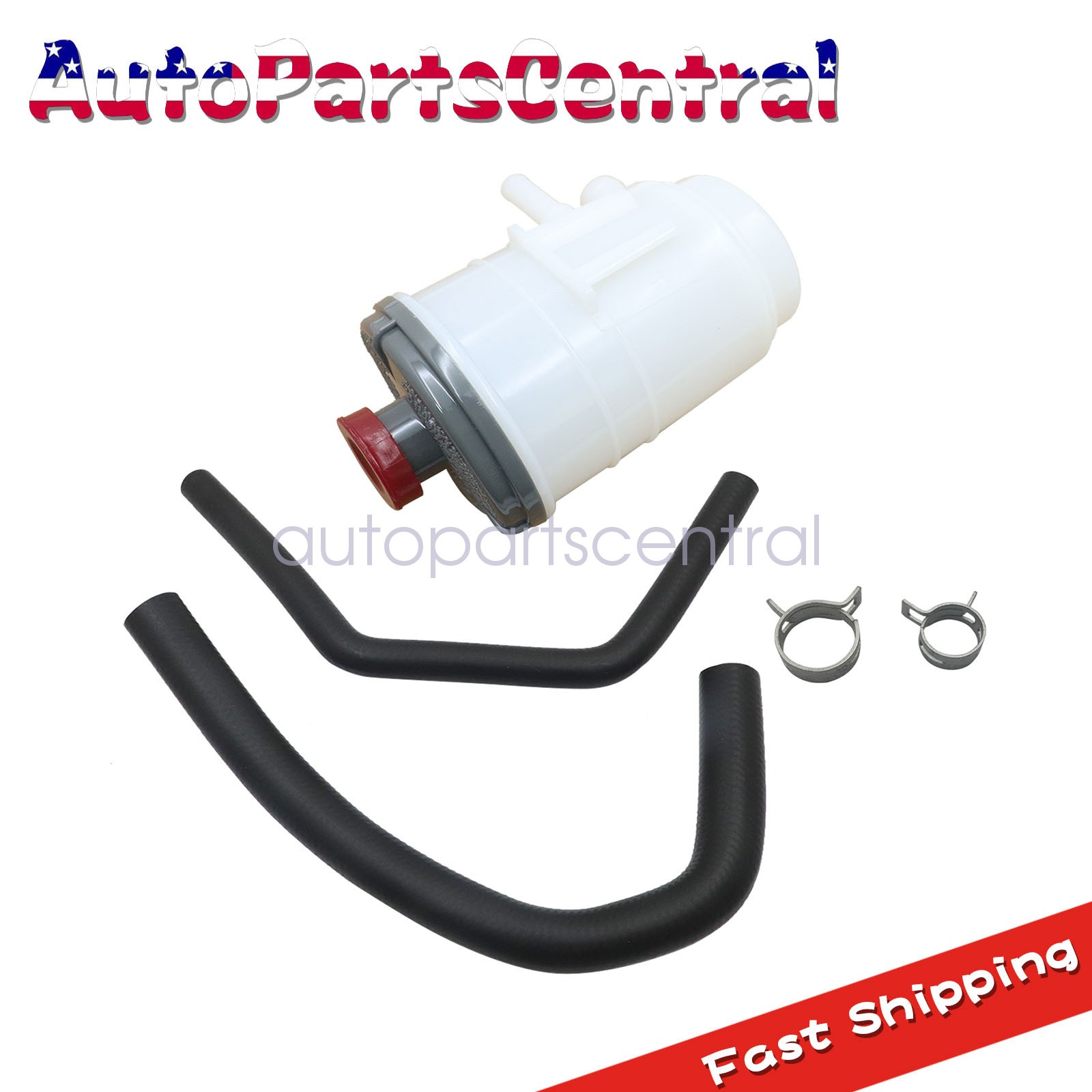 Fits For Honda Accord 2003-2007 Power Steering Pump Reservoir Tank & Hoses Kit