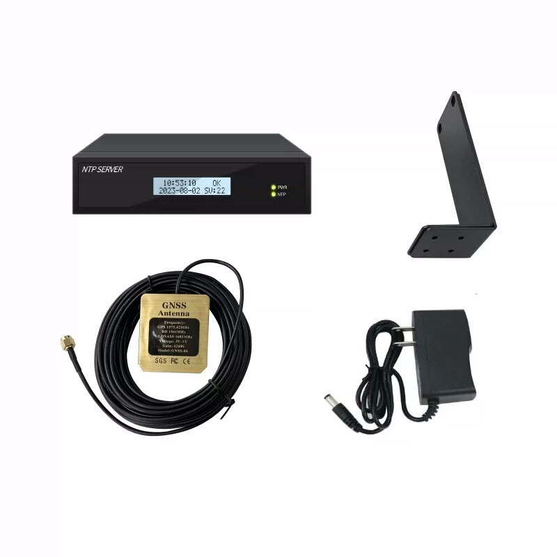 NTP Server w/10m Antenna Network Time Server w/Screen 2 Network Port TF-NTP-LITE