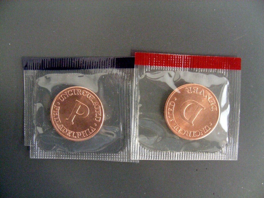 P&D US Treasury Tokens (2 Coin Set)