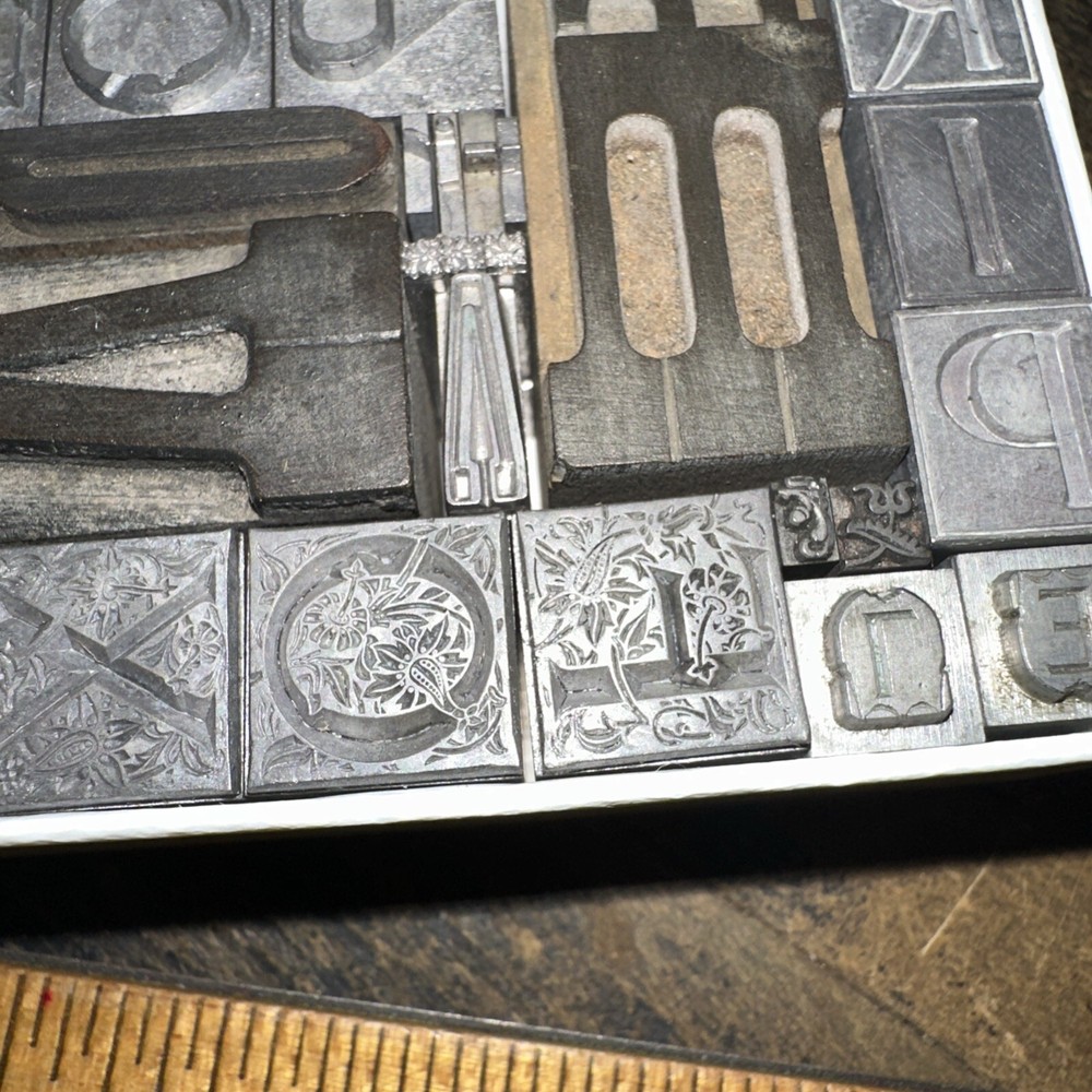Printing Blocks “ Ornamental Borders Dingbats” Variety #xx