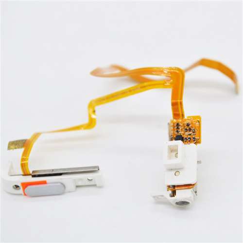 Headphone Audio Jack Flex Cable+Hold Switch Button for iPod Classic 6th 160GB