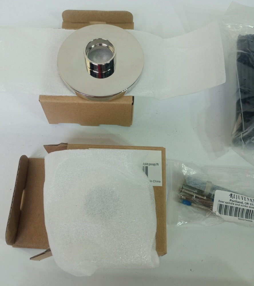 New Rejuvenation "Trask" Solid Brass Interior Door Door Knob Set