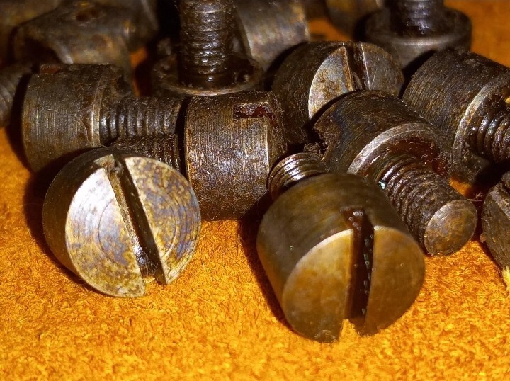 1903A3 1903A4 Windage Scope Screws USGI NOS case hardened