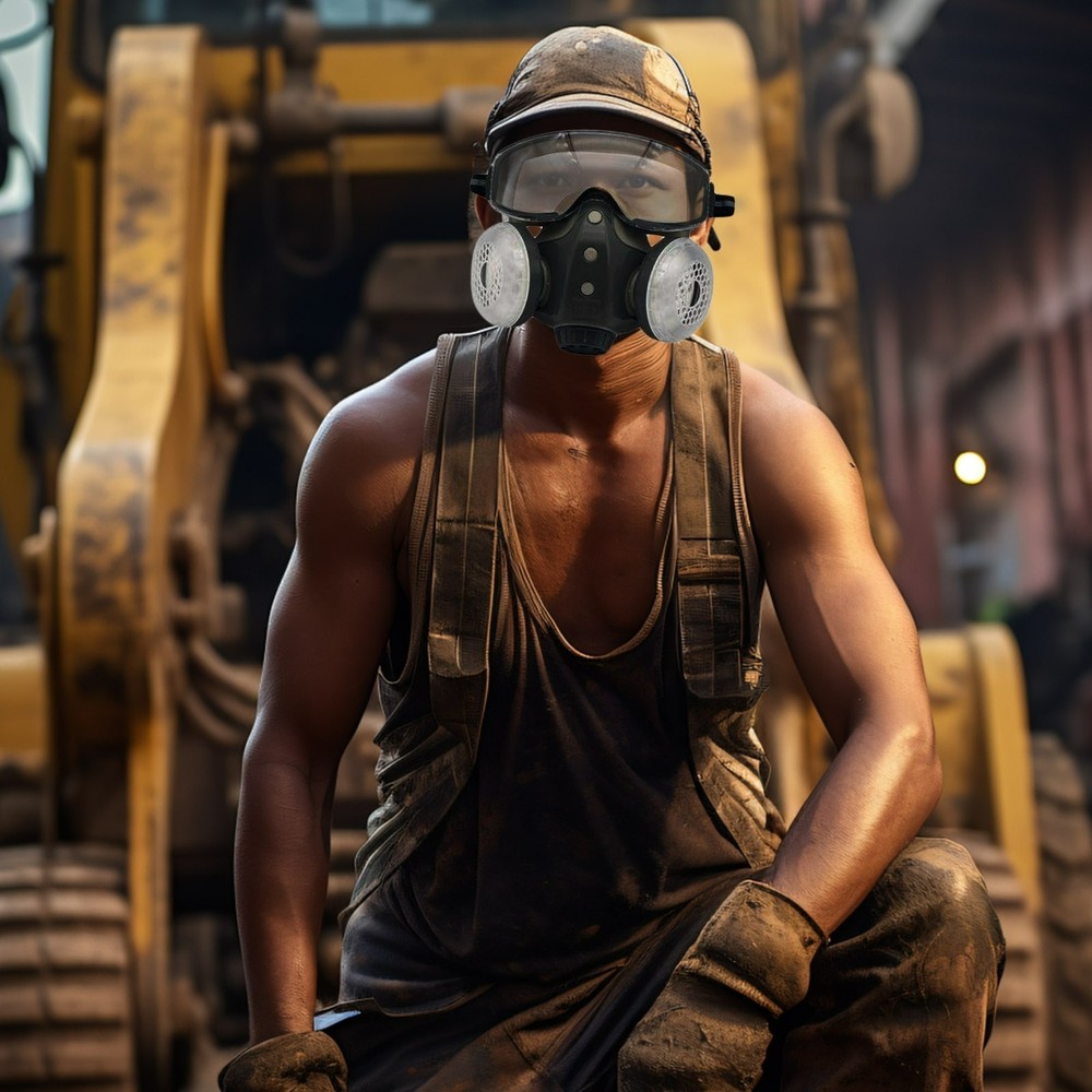 Integrated Protective Eyewear – Splash Proof Face Shield for Sanding & Welding
