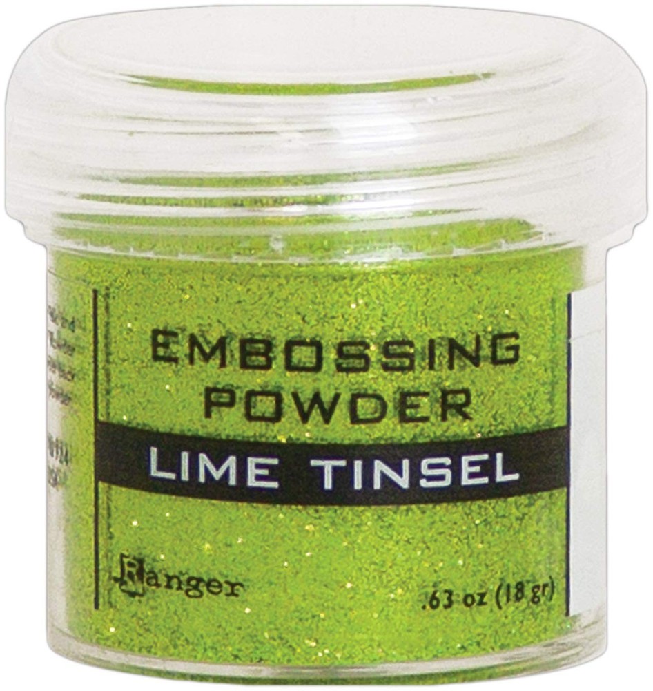 Ranger Embossing Powder Lime Tinsel Glitter For Crafts One Size Kitchen Use
