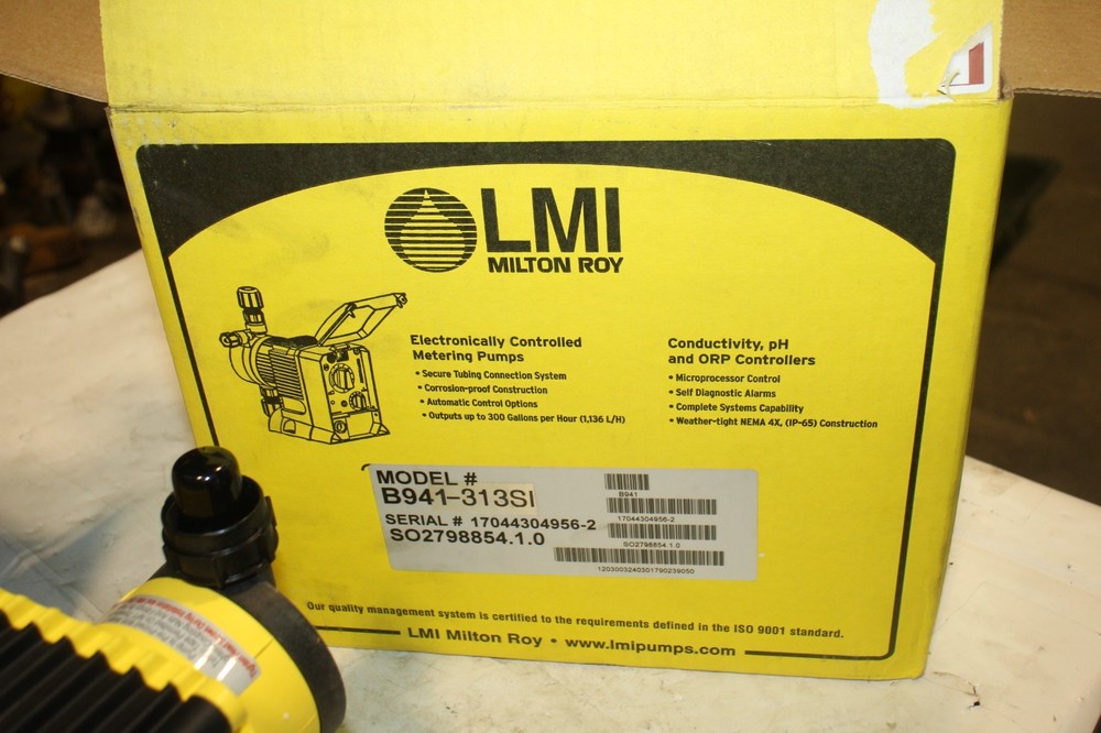 LMI Milton Roy Microprocessor Dosing Pump B941-313SI