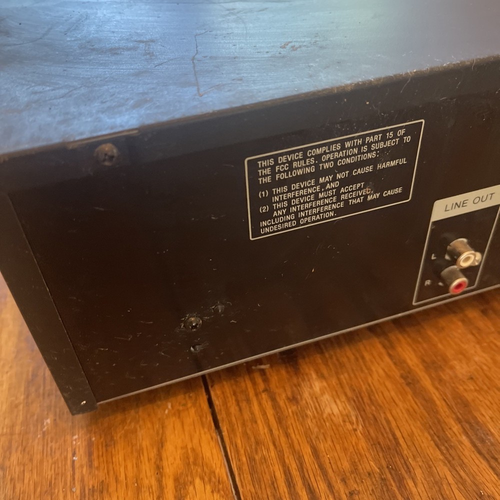Sony CDP-C265 5-Disc CD Changer Player - No Remote - Tested