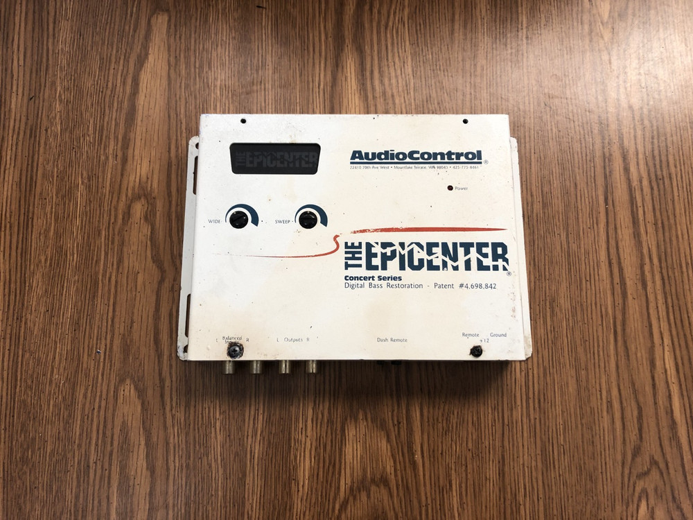 Audio Control The Epicenter Digital Bass Restoration