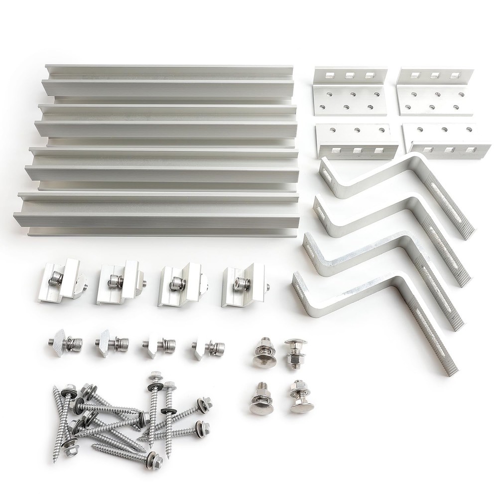 Heavy Duty Solar Mounting Kit for Tile & Slate Roofs - Complete Racking System