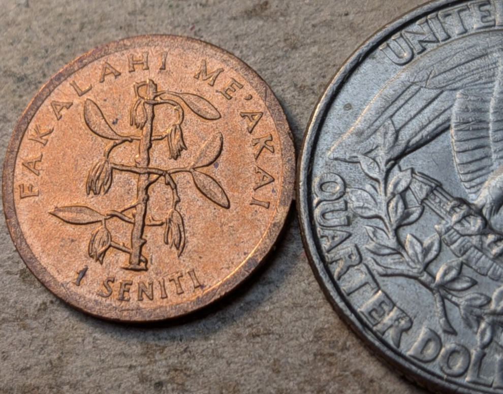Tonga 1 seniti 1996