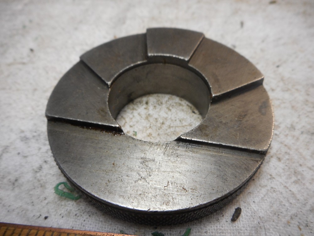 THREAD GAGE 3/4 - 14 NPTF OUTSIDE THREAD RING GAGE PRATT & WHITNEY