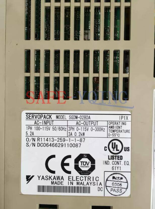 One Used Yaskawa SGDM-02BDA Servo Drive