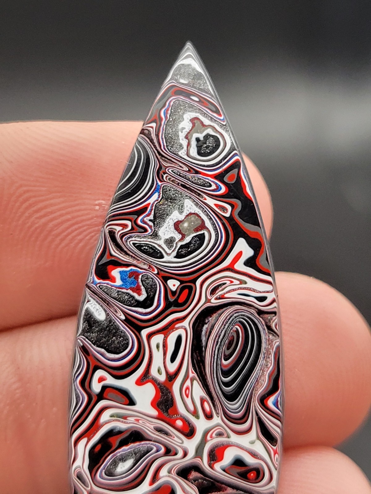 JEEP WRANGLER FORDITE DETROIT AGATE CABOCHON