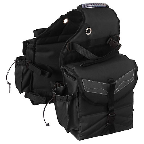 Tough1 Insulated Saddle Bag with Pockets