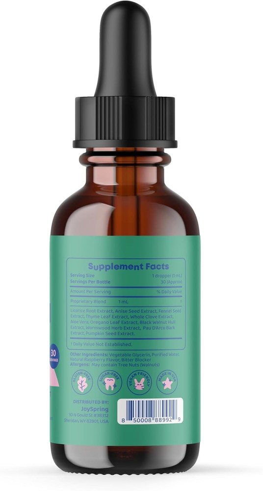 JoySpring Kids Bedtime Routine for Sleep& –Liquid Melatonin+ Herbal Digestive
