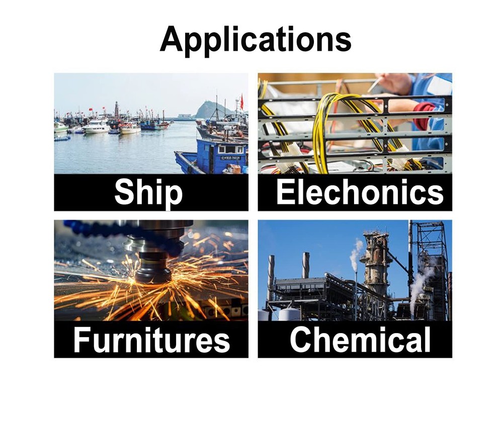 M5x0.8MM Black Nylon Lock Nuts 100 PCS Inserted Hex Self Clinching Lock