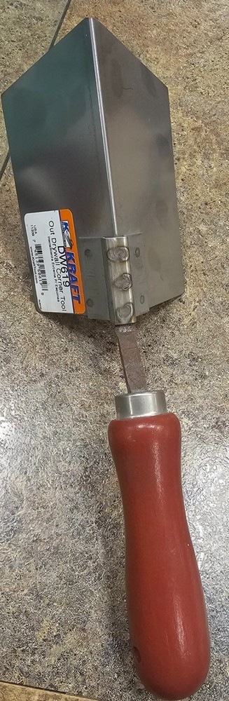 Kraft Tool DW619 Outside Drywall Corner Tool