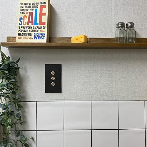 Retro Interior Light Switch ON-Off Set, Switch Panel, Toggle Switch 15A, 110V