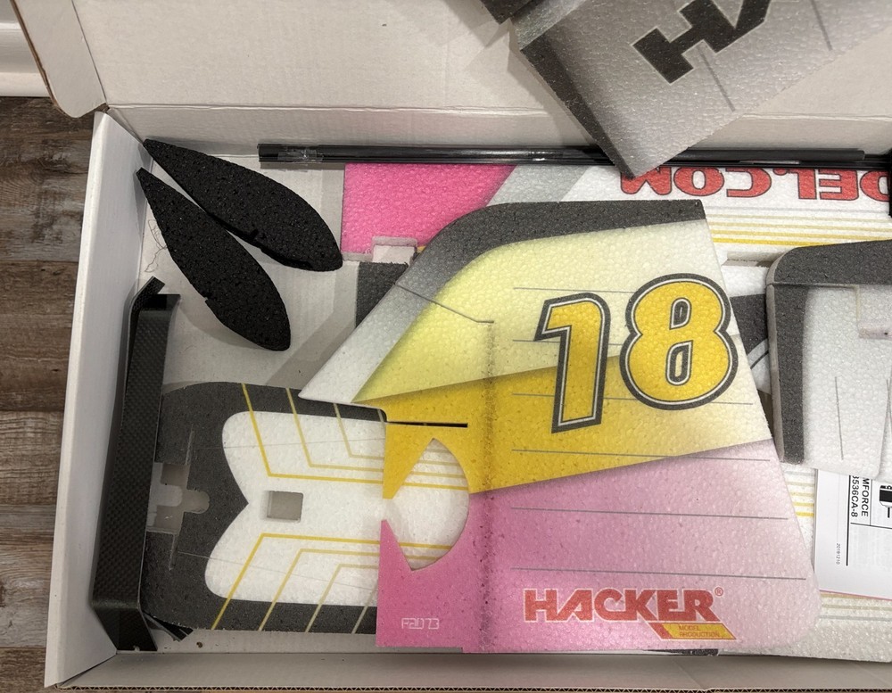 Hacker Models 48" EPP SUpreme w/ removeable wings RC Airplane NIB