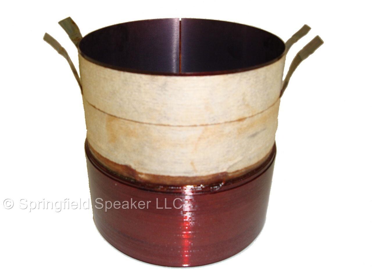 Dual 2 Ohm Replacement 4" Voice Coil for Rockford Fosgate POWER HX2 subwoofers