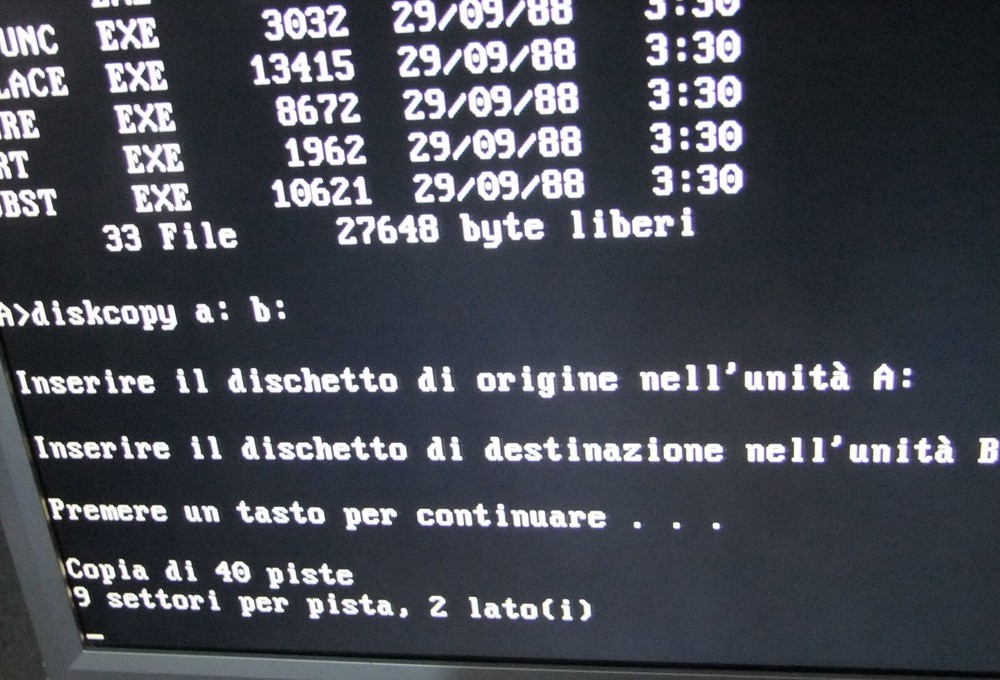 ORIGINAL COMMODORE PC 10 III AX/XT + KEYBOARD + TRIDENT ISA GRAPHICS CARD