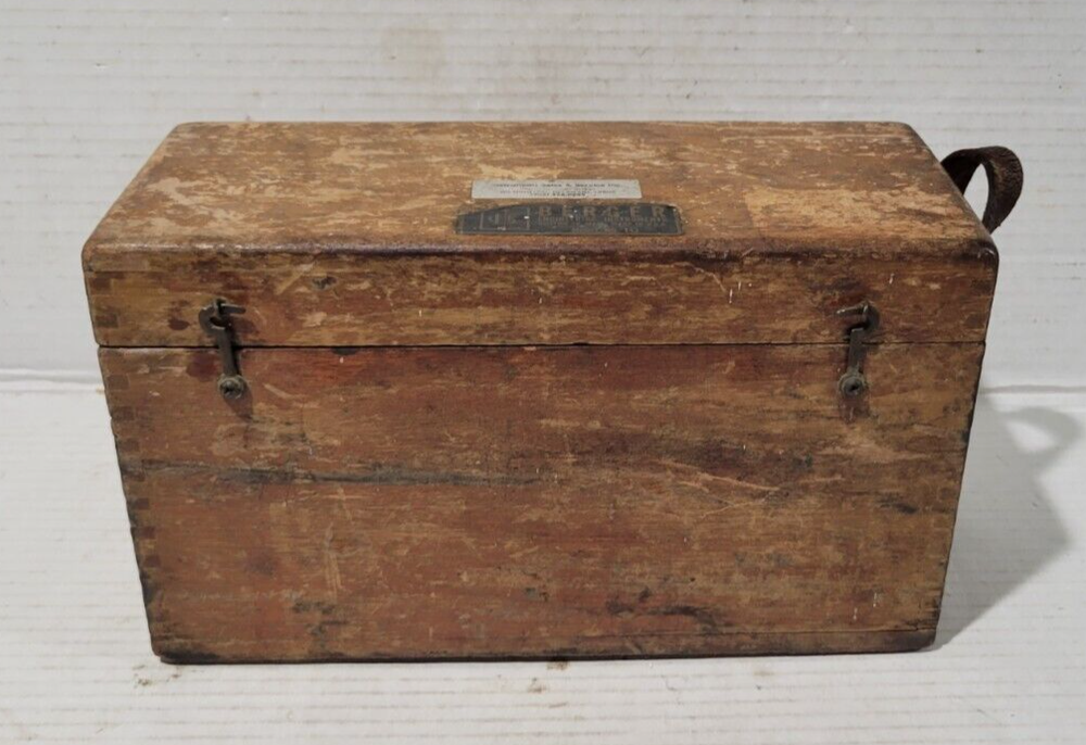 Berger Engineering Instruments Survey Level Boston, Mass Model #143 in Box