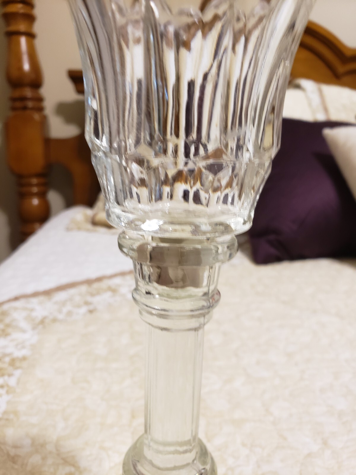 VOTIVE CUP GROMMETS CLEAR NEW(8)HOLDS PEG VOTIVE CUPS TIGHT HOME INTERIOR&OTHERS