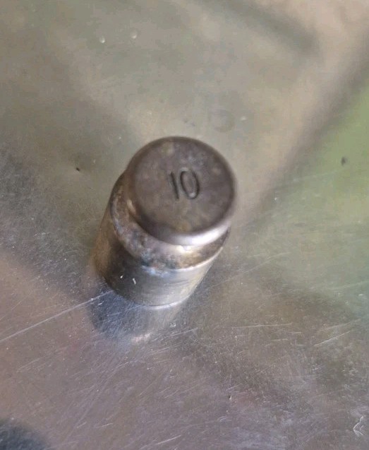Ohaus 2610 Triple Beam Scale Off Approx .5 Gram