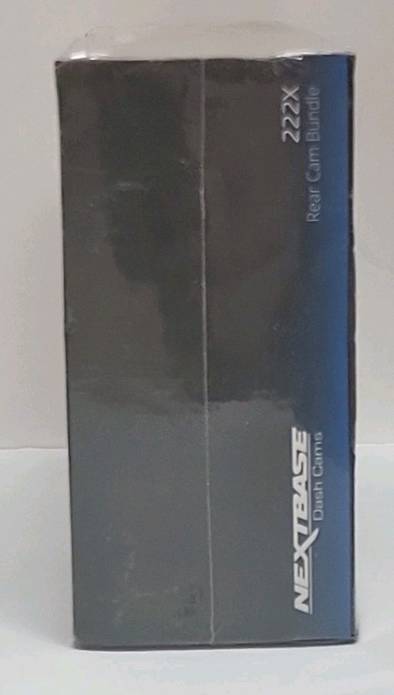 NextBase Dash Cams 222X Front & Rear Cam Bundle - New *Damaged Box *