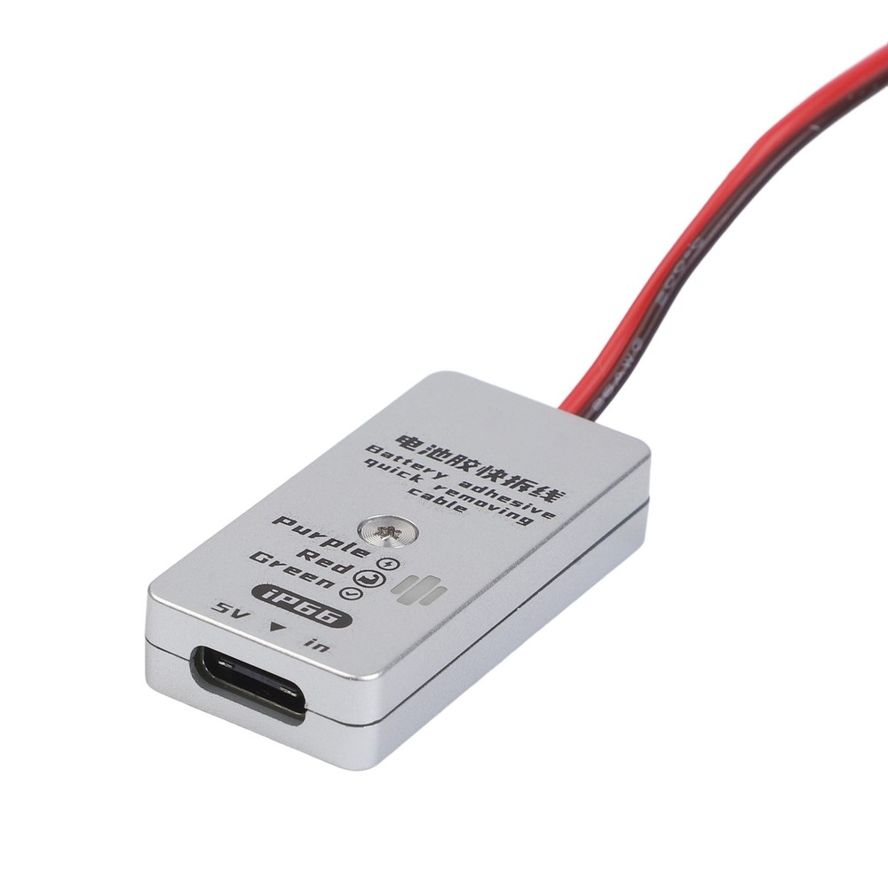 IP66 Battery Glue Quick Release Cable 20cm with Current Limiting and LED Lights